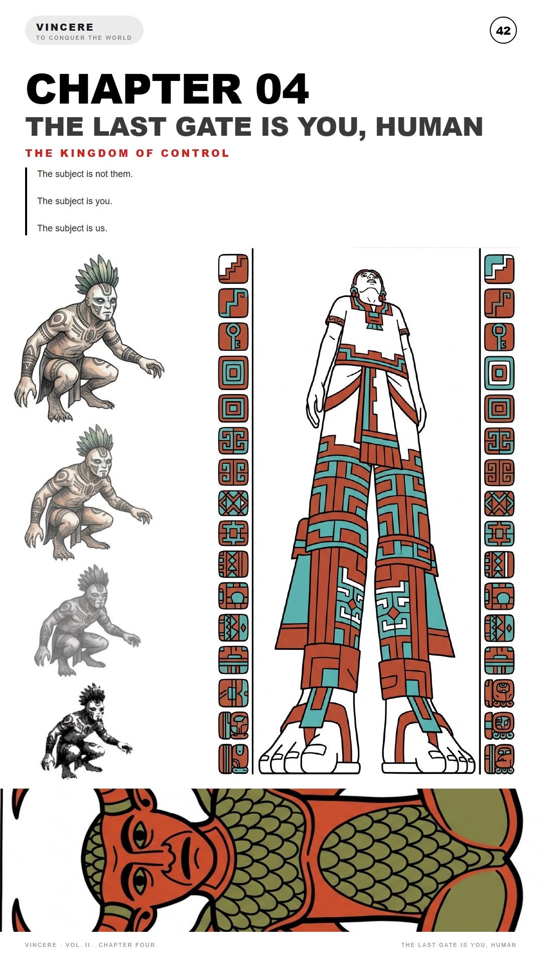 Interior page from The Last Gate Is You, Human