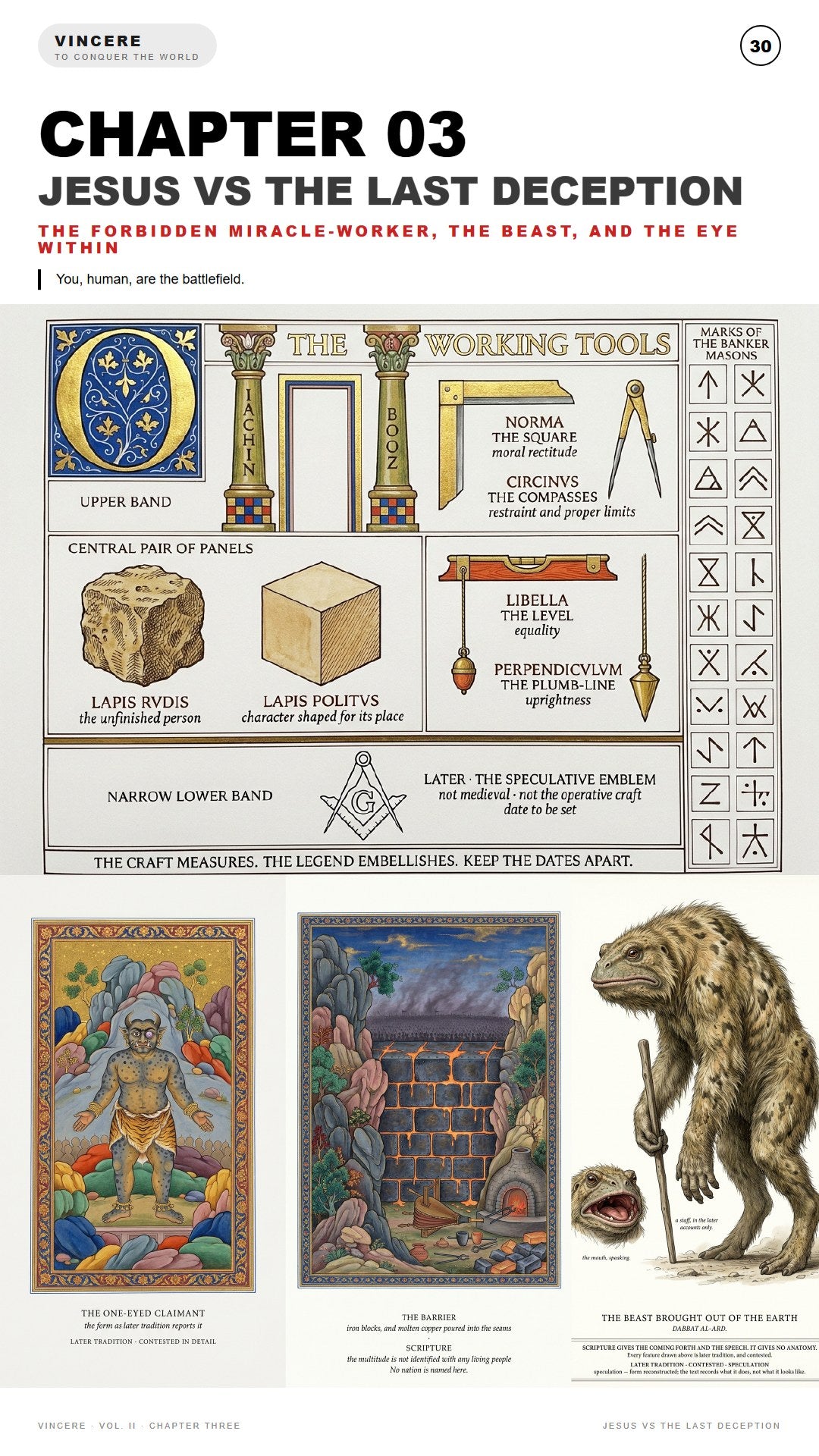Jesus vs the Last Deception, an interior page from VINCERE II